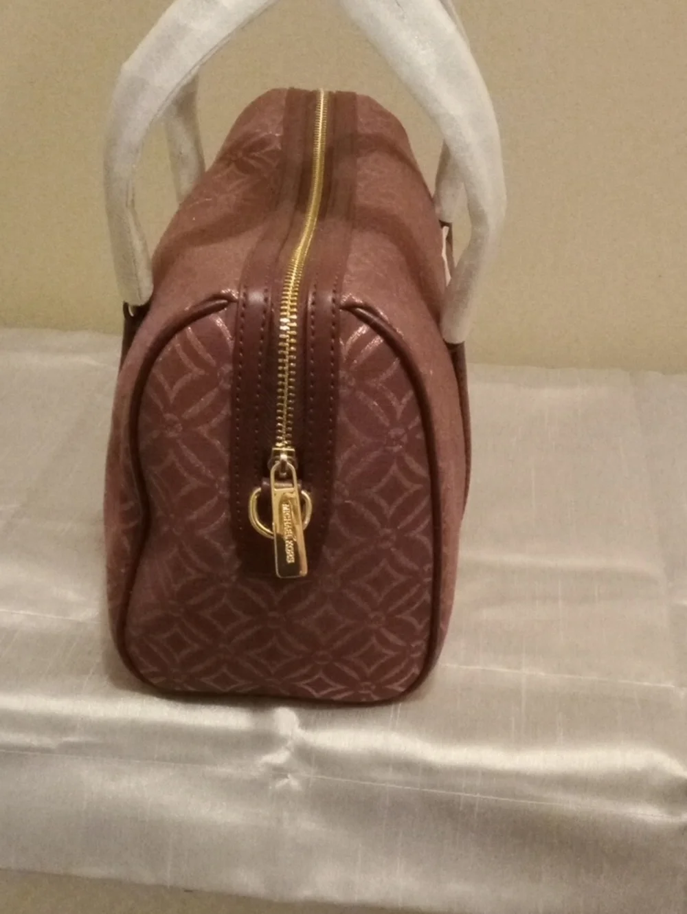 Michael Kors Oxblood Medium Duffle Satchel Nwt.